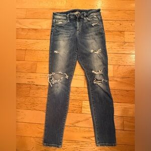 Joe’s jeans Women’s Distressed Blue Denim Jeans size 27